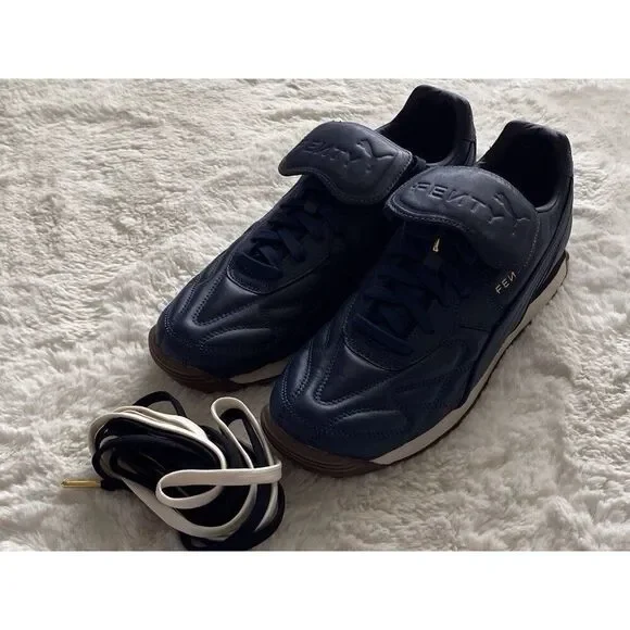 PUMA Fenty x Avanti L Club Navy Blue Shoes Sneakers 398352-01 Men’s Sz 10.5